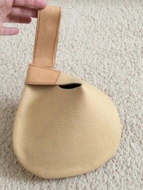 Italian Leather Wristlet Clutch From Rome